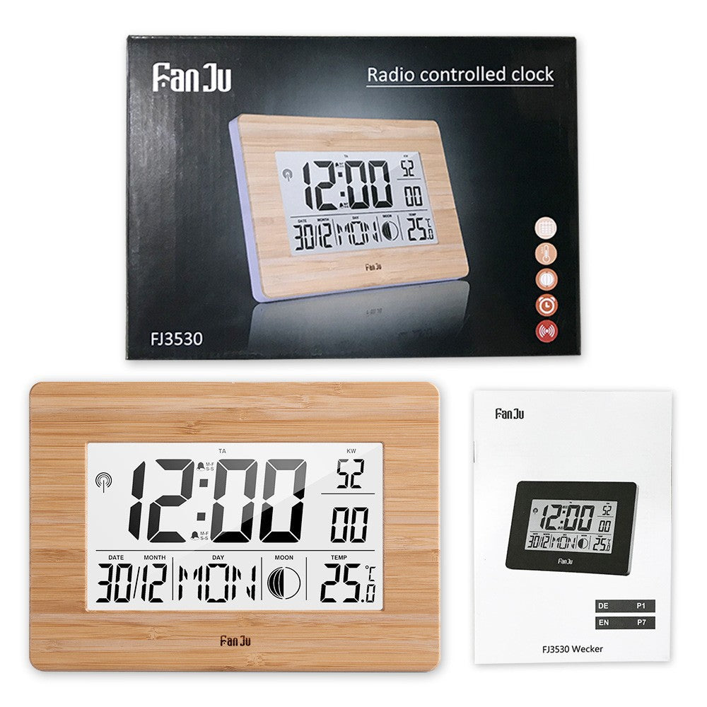 Multifunctional electronic clock