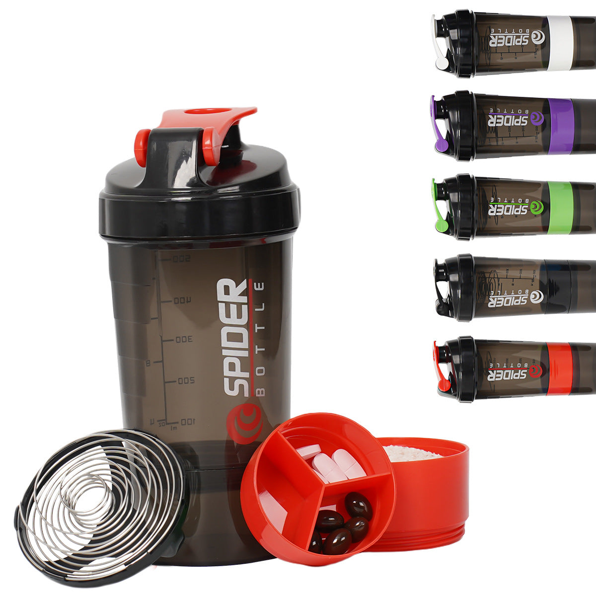 Protein powder shaker cup