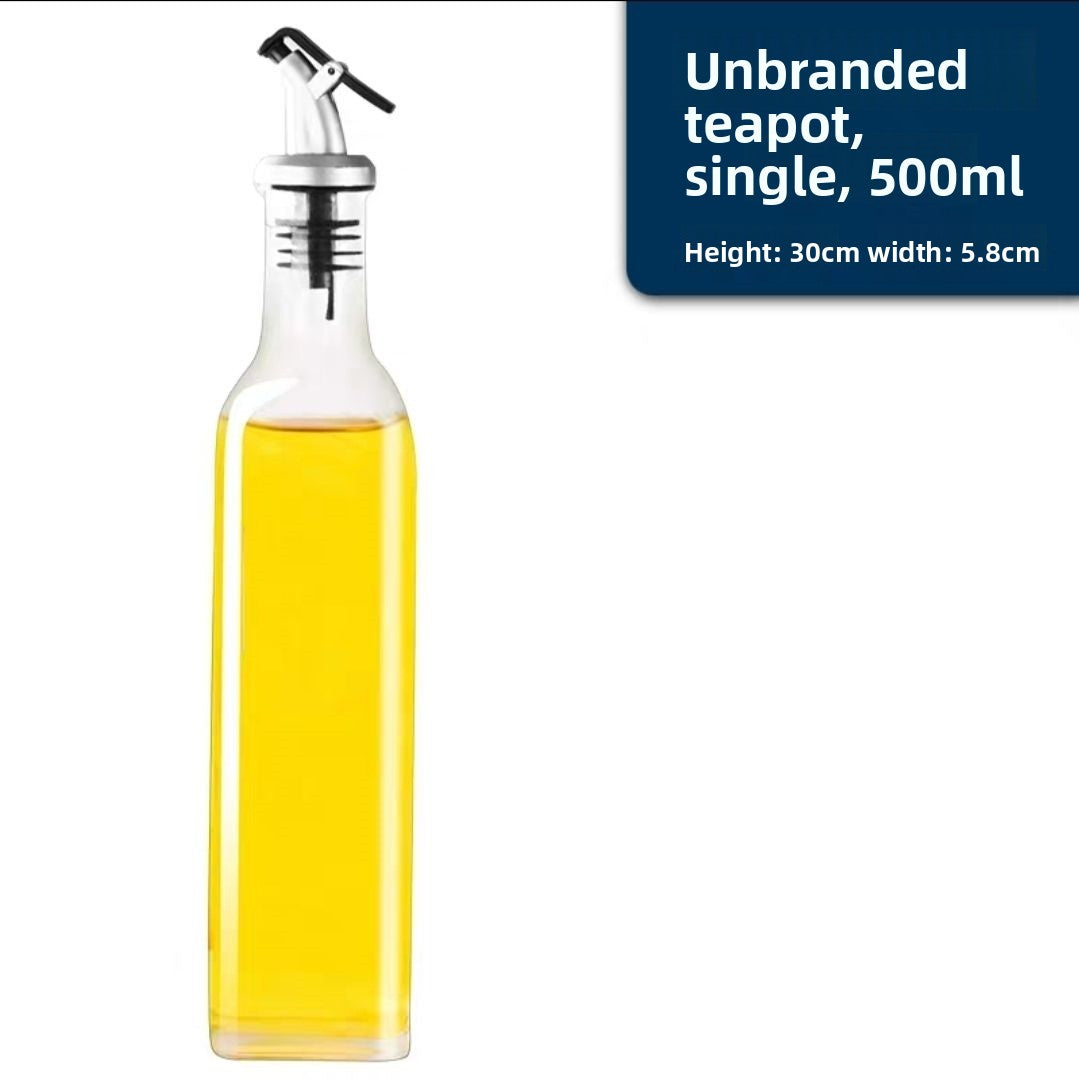 Glass Oil Dispenser Bottle Kitchen