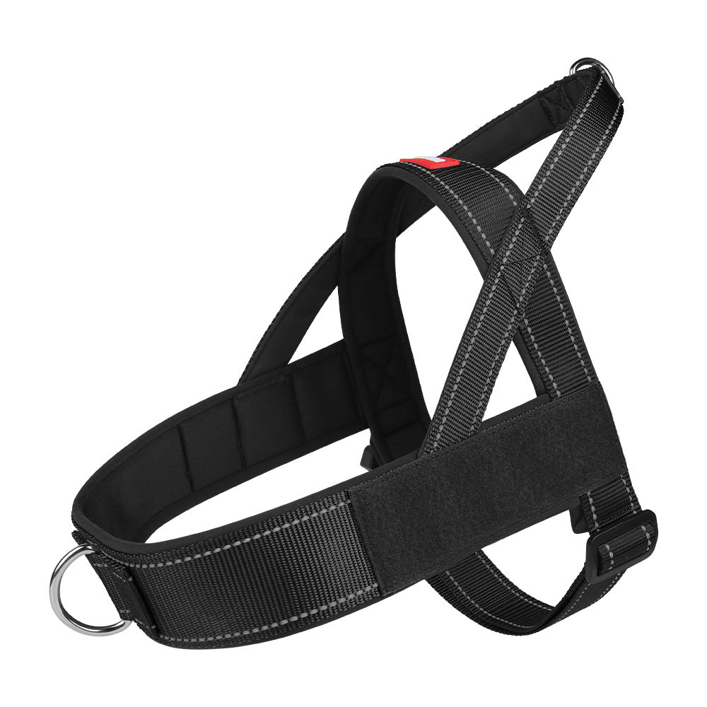 Pet saddle chest and back reflective explosion-proof